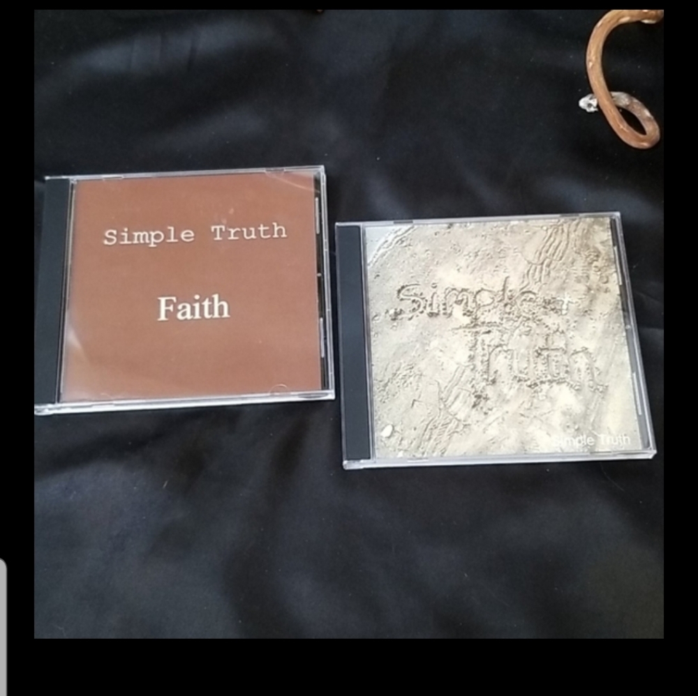 🎼🛐2 FAITH CDs, SIMPLE TRUTH